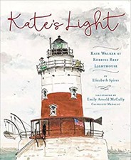Kate's Light : Kate Walker at Robbins Reef Lighthouse Elizabeth S