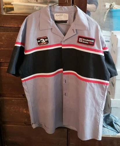 GM Goodwrench Service Mechanics Shirt Mens Size x-Large Dale Earnhardt Sr NASCAR