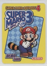 2003 Nintendo Super Bros 3: Advance 4 E-Reader Cards Demos Mario #GameLevel af0