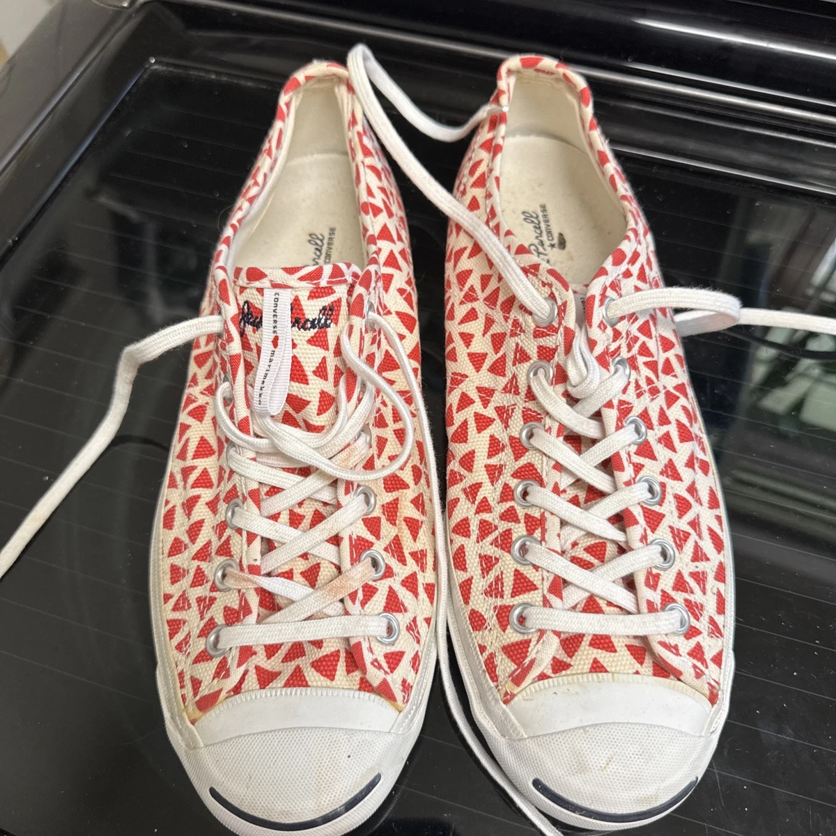 Converse Jack Purcell Red In Men's Casual Shoes for sale | eBay