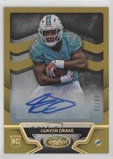 2016 Certified Potential Signatures Mirror Gold /25 Kenyan Drake Auto 0lm