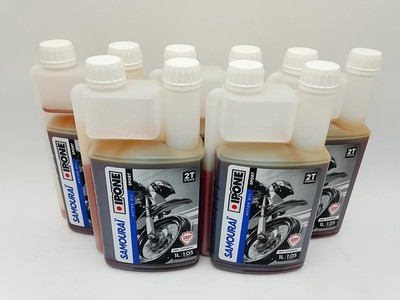 14,38 /l Ipone Samourai Sport fraise 2T 5 L 100% syn Ester Mischöl Erdbeerduft