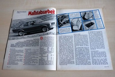 MOT 08/1975 Ford Escort 1.3 N mit 54PS besser als...?