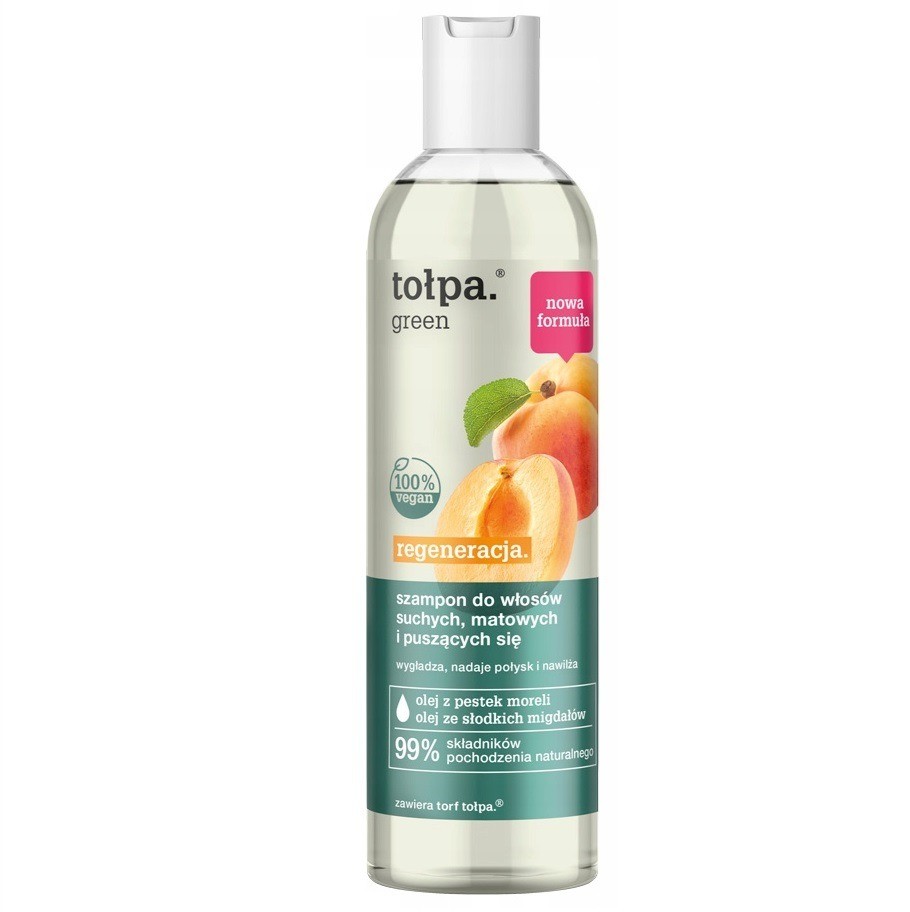 Tolpa Green Regenerating Shampoo 300ml – Hydrates, Smooths & Tames Frizzy Hair