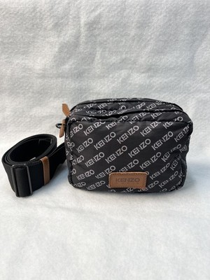 Kenzo Paris Men s Crossbody shoulder Bag Monogram Logo 