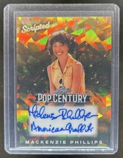 2026 Leaf Metal Pop Century Mackenzie Phillips Scripted Auto Crystal Gold #1/1