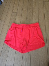 Tek Gear Girl's 14/16 Coral Shorts Mid Rise Wicking Stretch Athletic