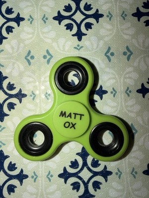Matt Ox X Working On Dying Fidget Spinner (2017)