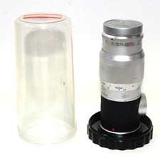 LEICA M MOUNT 135 f/4.5 HEKTOR in Case. Clean Clear Lens.
