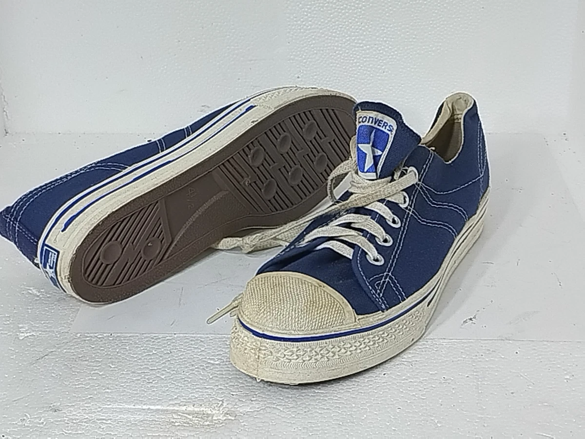 Vintage Converse‎ Chuck Taylor Blue Top Sneakers Made In USA Blue Mens Size 4.5 Converse Chuck Taylor All Star Ox Core | Men main image 2
