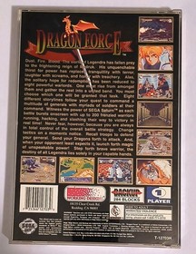 Dragon Force by Working Designs Sega Saturn Strategy RPG 