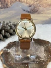 Nice Vintage Men’s Gold Tone Timex Electric Watch. Running Well