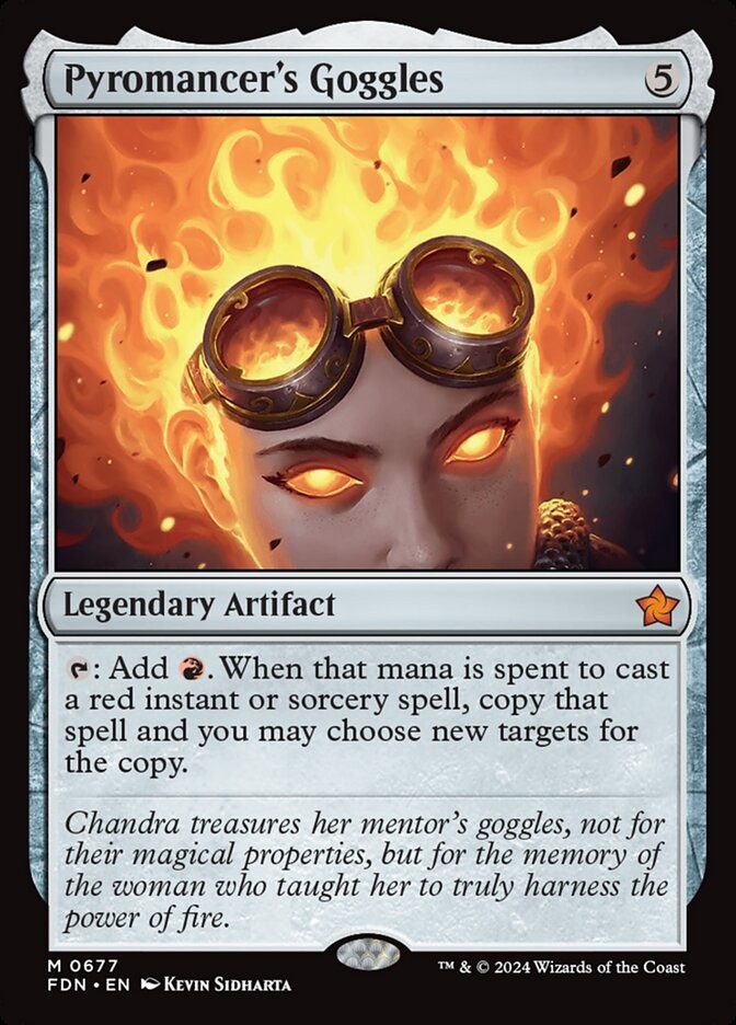 Pyromancer's Goggles 677 M FDN MTG NM