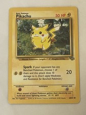 pikachu pokemon card 60 64 Pokemon Card - Pikachu 60/64 - Jungle - PSA 9 Mint : Buy Online at Best Price in KSA