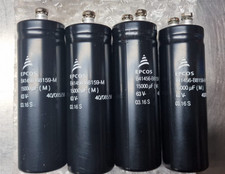 Amplifier PSU Capacitors - 4 x 15000 microfarads - 63V - SANSUI AU 719 etc