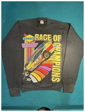 Sunoco Race of Champions Sweater Crewneck – Black, Size S, New Old Stock