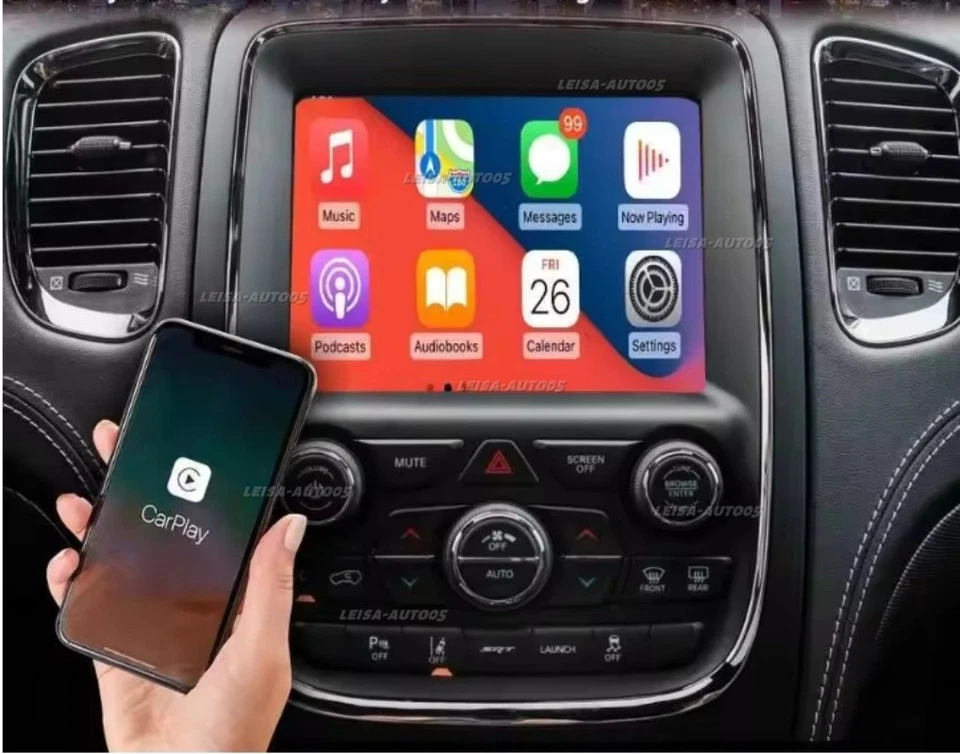 8.4" For Dodge Durango 2014-2020 Carplay Android14 Car Stereo Radio GPS Navi RDS Foto 2 de 4