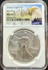 2024(P) Silver American Eagle $1 Star Privy NGC MS69 1oz Fine Silver