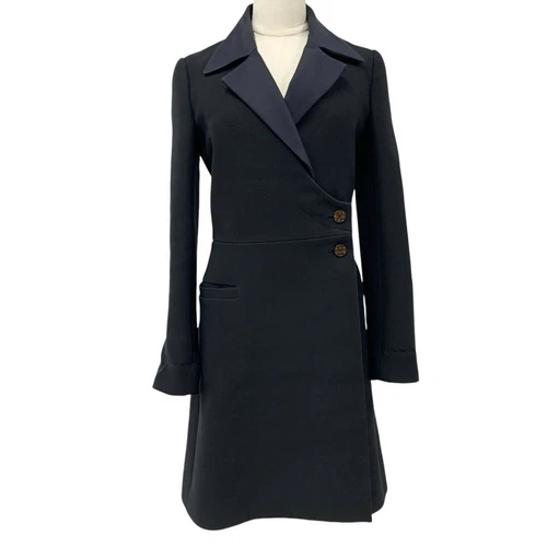 LOUIS VUITTON（LV） Cappotto Louis Vuitton esterno nero marrone monogramma usato0