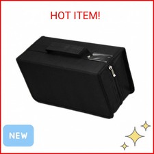 Penlonda CD/DVD Case Holder Organizer Wallet Sleeves Booklet Binder,Storage 168