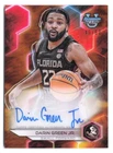 2023-24 Bowman University Best Darin Green Jr. Gold Refractor RC Auto /50