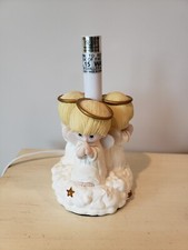 Praying Angels Table Lamp Nightlight Night Light  No Lampshade