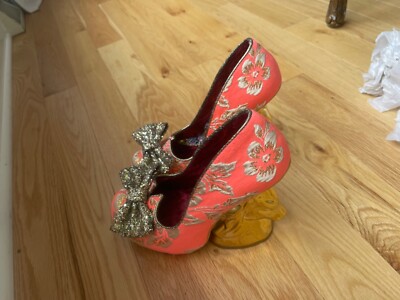 irregular choice 41 trixy trixie unicorn shoes coral rare
