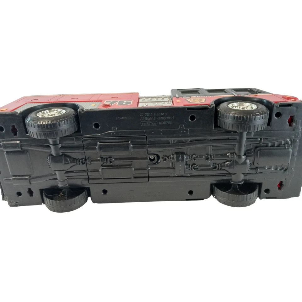 Camión de Bomberos Tonka Juguete - Modelo 75 - Rojo y Negro - Excelente Estado Foto 4 de 4