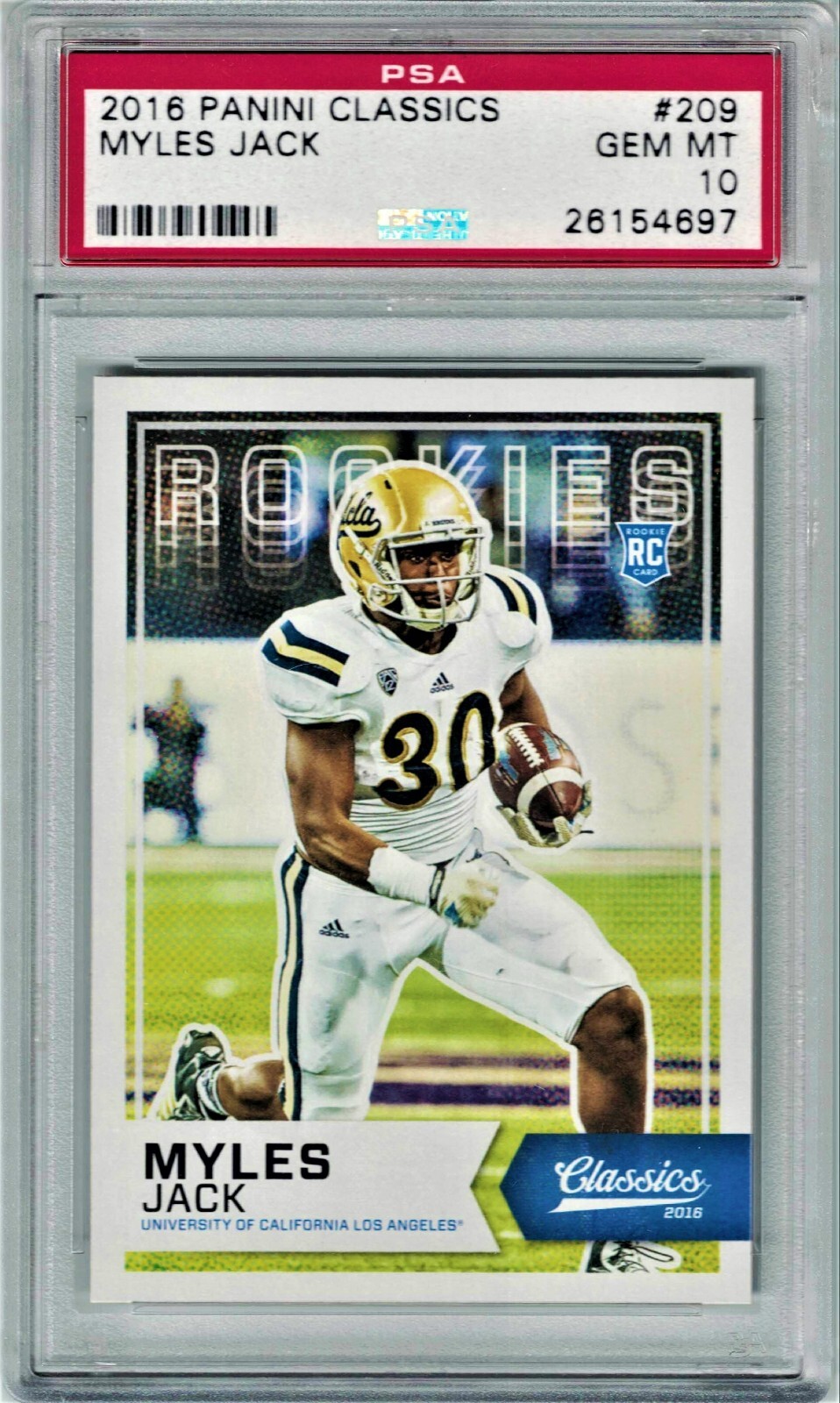 Myles Jack Panini Classics #209 Base