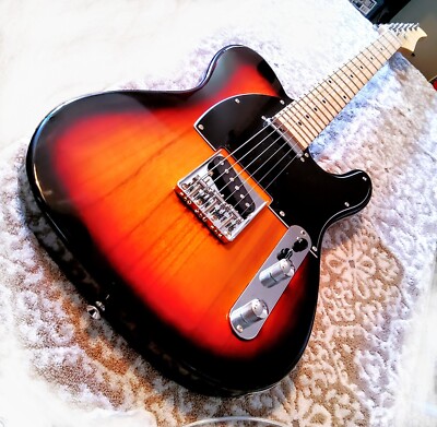  FREE SHIPPING! T Style Electric Guitar +Soft Case/Gig Bag +Strap +More!