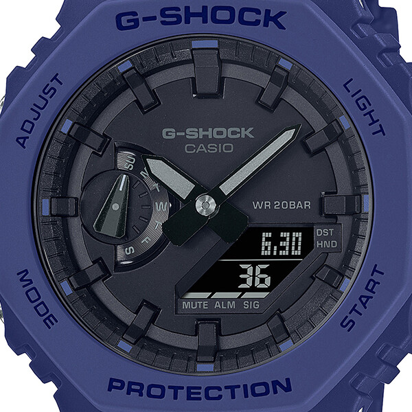 CASIO G-SHOCK GA-2100-2AJF Black Quartz Analog & Digital Men's