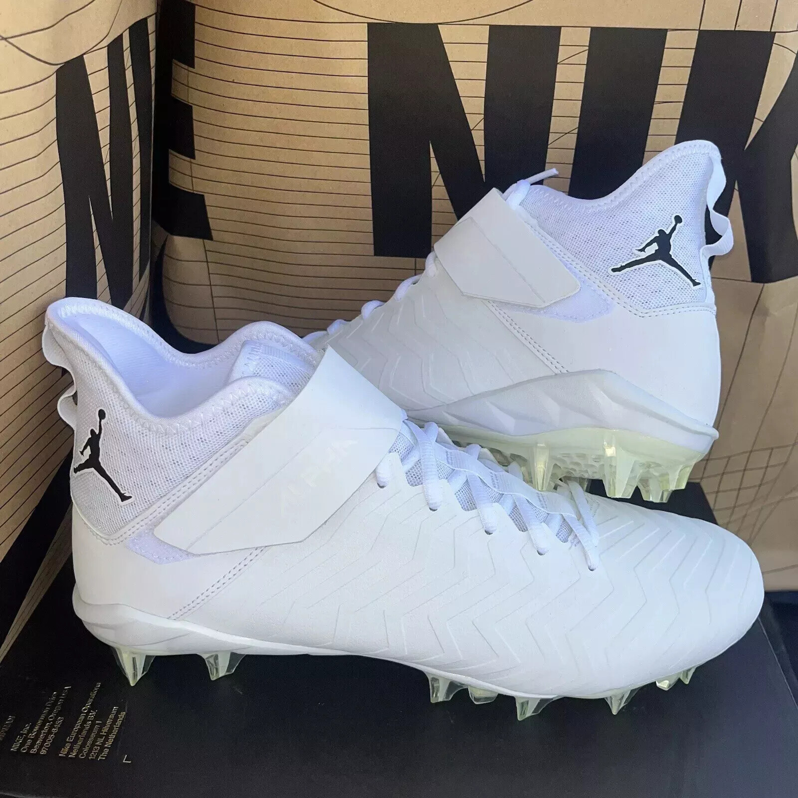 Nike Air Jordan Alpha Menace Pro 2 Mid SMU P Белый черный CV1676-103 sz 15 Мужские