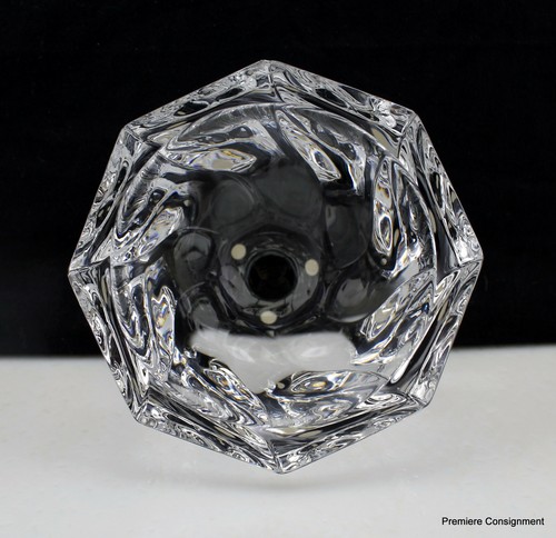 Vintage Orrefors Schweden Runde Kristall Schale Residence Swirl Twist. - Bild 11 von 12