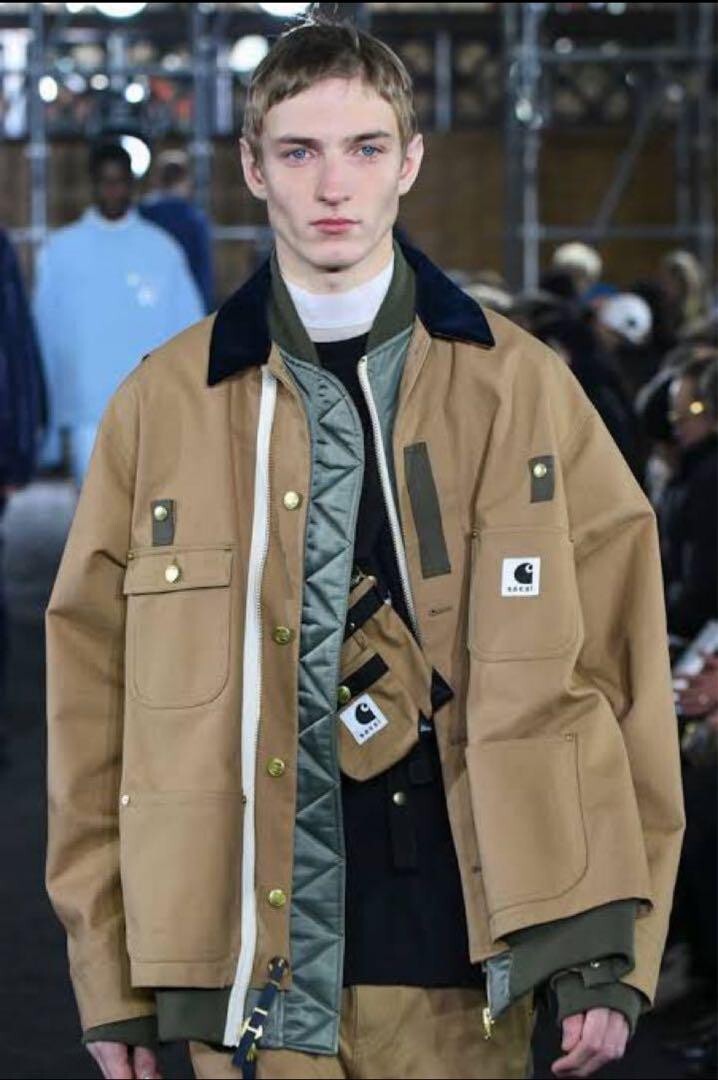 ジャケット・アウター Carhartt WIP x sacai Canvas x MA-1 size1 Carhartt WIP x Sacai Canvas MA-1 Michigan Beige M size | eBay