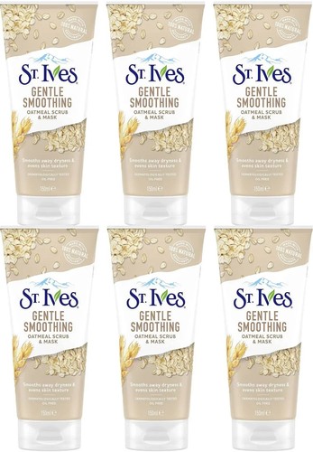 3x ST. Ives Oatmeal Scrub & Mask Gentle Smoothing - Picture 7 of 7