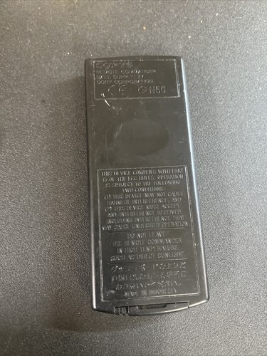 Sony RM-X151 OEM Black Remote Control - Original - Picture 2 of 2