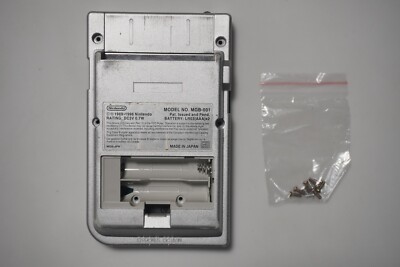 Coque Housing Game Boy Pocket Argent - Neuf - Remplacement Console