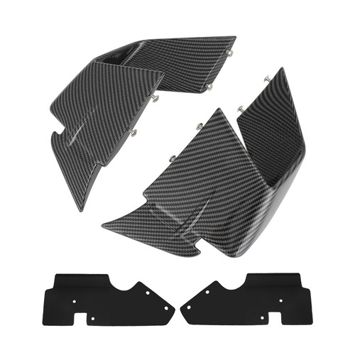 Front Spoiler Wind Winglets Fairing fit for BMW S1000RR 2019-2022 V1 - Picture 17 of 17