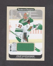 2023-24 Parkhurst Champions  Filip Gustavsson  Jersey 1;120  SP