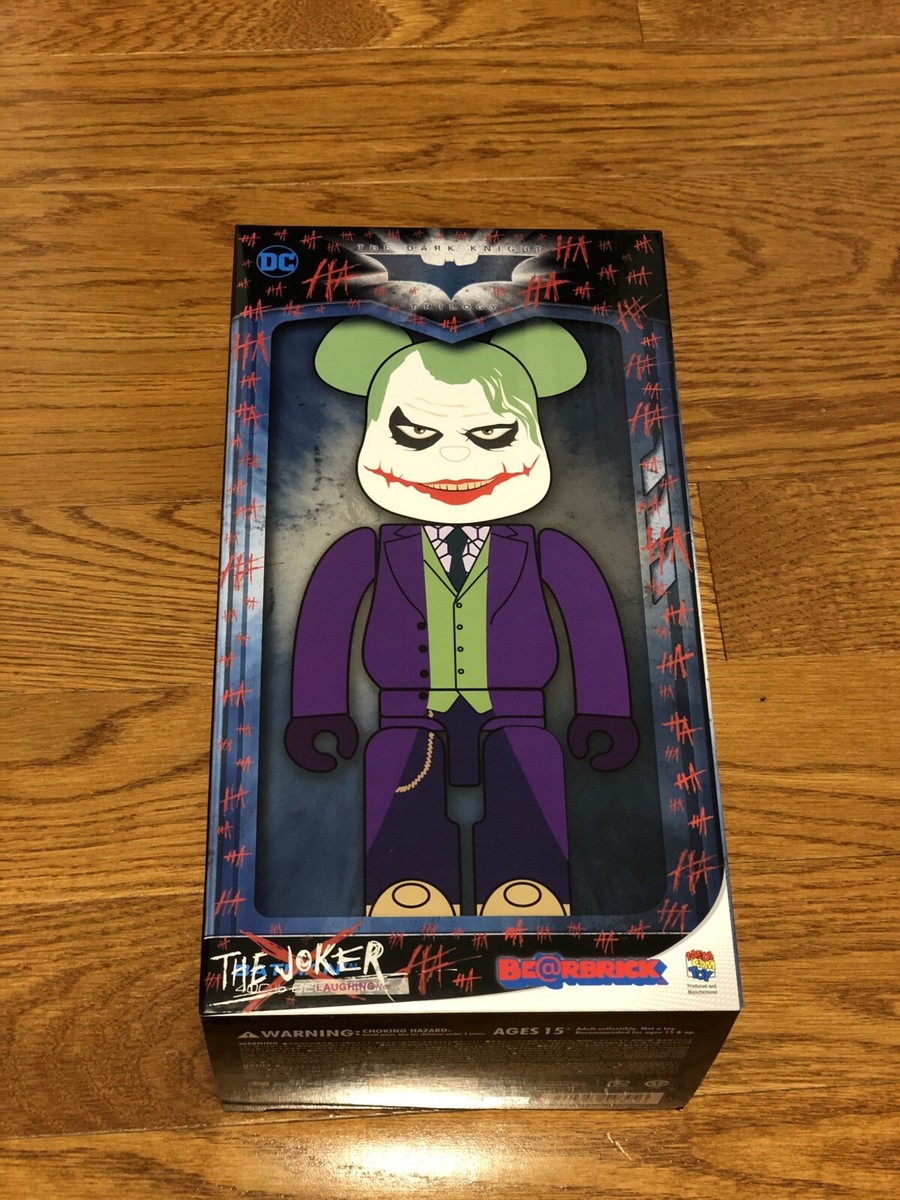 Authentic The Joker Laughing Version 400% Bearbrick Be Authentic The Joker Laughing Version 400% Bearbrick Be