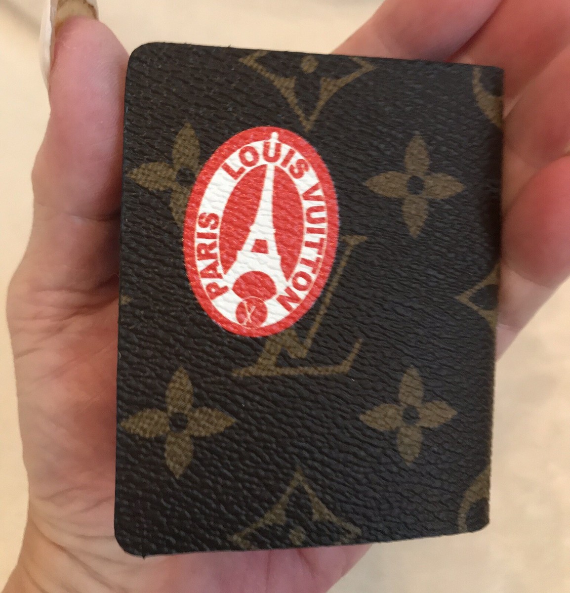NIB RARE LOUIS VUITTON Monogram MINI JULES Notebook - PARIS