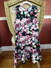 Abercrombie Kids Girls Floral Sleeveless Dress, Size 11/12