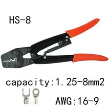 HS-8 Crimping Pilers for Terminal 1.25-8mm2 Crimping Pilers RATCHET Hand Tools