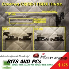 Compaq G62 series FBAX6013010 FBAX6014010 Hinge Set 595195-001