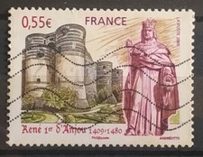 Timbre René Ier d'Anjou N° 4326 / 2009 Oblitérés