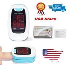 Fingertip Pulse Oximeter Blood Oxygen SpO2 PR Monitor CMS50M LED OXI Meter USA