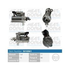 1x Motorino di Avviamento MEAT & DORIA 5010961 adatto per AUDI SEAT SKODA VW VAG