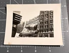 1940s Budweiser Billboard NYC New York BEER BOTTLE SIGN Vintage Snapshot PHOTO
