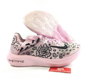 NEW-Nike-Zoom-Fly-SP-Fast-Nathan-Bell-Shoes-AT5242-100-WHITE-BLACK-PINK-FOAM-c1