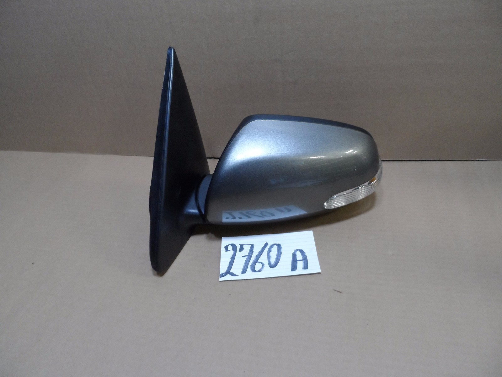 10 11 12 13 Kia Forte DRIVER side Mirror Used Power Gray Color #2760-A